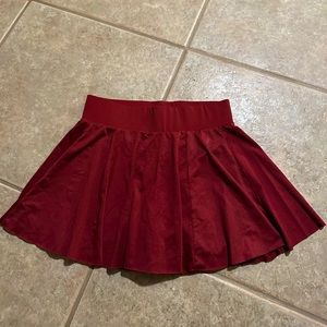 Alphalete Burgundy Sports Skirt